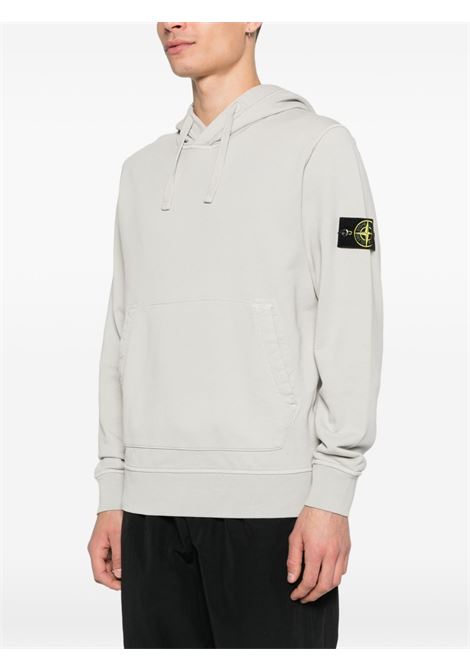 felpa 6100062 uomo grigia STONE ISLAND | L1S15 6100062 S0051V0061